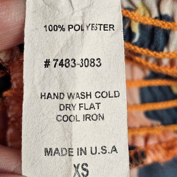 Waverly Grey Printed Sally Dress Size XS Leopard Print Mini Fitted Ruffle Beach - Picture 8 of 9